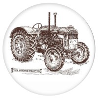 Ceramic Tile Ford-son Tractor