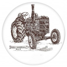 Ceramic Tile Field Marshal Tractor