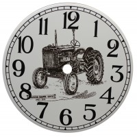 Ceramic Clock Tile Fordson Major Tractor